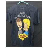 Size small uhh bevis and butthead shirt.