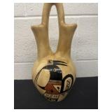 14ï¿½ traditional Native American wedding vase