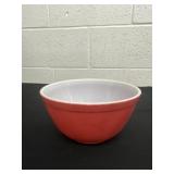 7ï¿½ Vintage Pyrex Bowel, Red, #402,