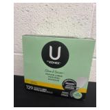New u by Kotex liners 129