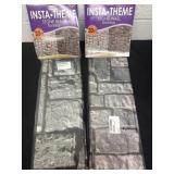 Two 30ï¿½ insta stone wall