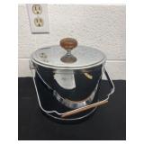 Vintage chrome ice bucket