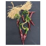 Blown glass peppers