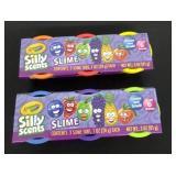 2 new Crayola silly scent slime