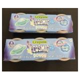 2 new Crayola cosmic dough