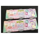 2 new Crayola pearl dough