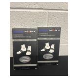Cushioned compression socks