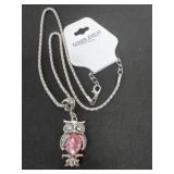 New owl necklace