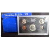 United States mint silver proof set 1970
