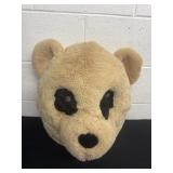 Dan Dee plush oversized bear head costume mask.