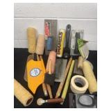 Group of painting items