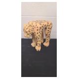 Cheetah plant stand