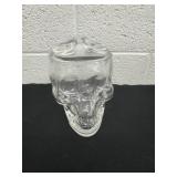 5ï¿½ glass skull jar