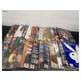 Group of adult magazines