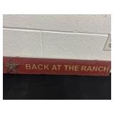 30ï¿½x5ï¿½ back at the ranch wood sign