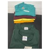 4 2xl shirts and 2 xl shirts