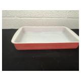 Vintage Pyrex Flamingo Pink Baking Dish,  2-quart