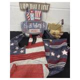 4th of July decor and bags