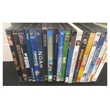 Group of dvds