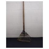 Leaf rake and a thatch or Rock rake