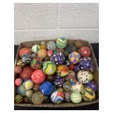 Flat of bouncy balls