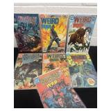 Group of dc comic books weird war games 1980