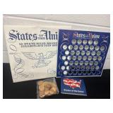 50 state solid bronze collector coin set