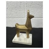 7ï¿½ llama on marble  stone base