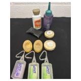 Hand sanitizers, soap bars and more
