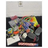 Group of kids toys and more