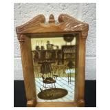 8ï¿½ ENESCO FRAMED CERAMIC ART MURAL PICTURE