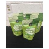7 new bags of matcha green tea powder