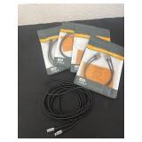 4 new fast type c to lighting cables