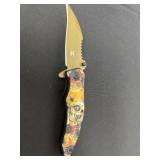 3.5ï¿½ skull pocket knife