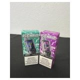 2 new ice wave 8500 puffs sakura grape and fresh