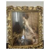 New Vintage Style Print in Frame 18x14