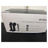 Air compression therapy device
