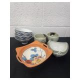 Oriental cups and bowls