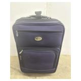 Oleg Cassini Smaller Purple Luggage