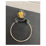9ï¿½ bear towel hook