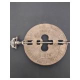 8 inch cast iron reversible damper