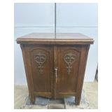 ï¿½The Freeï¿½ Sewing Machine Oak Cabinet Very Cute