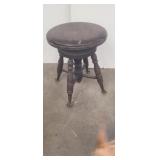 Vintage claw feet stool