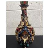 13ï¿½ MEXICAN AZTEC MAYAN FOLK ART FIGURAL TEQUILA