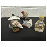 3 figurines made in icuupied Japan