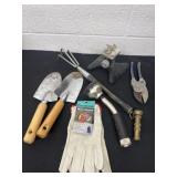 Group of garden items