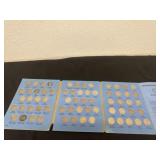 Jefferson nickel collection coin book 36 filled