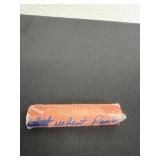 Roll of wheat pennies