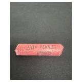 Roll of wheat pennies