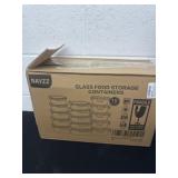 Glass food storage containers 15pack